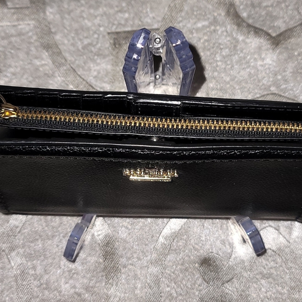Kate Spade Patterson Drive Braylon Black Wallet in Pebbled Leather. EUC - Picture 4 of 15